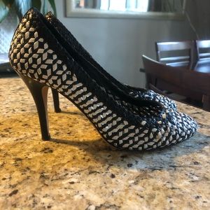 Woven J Crew Heels